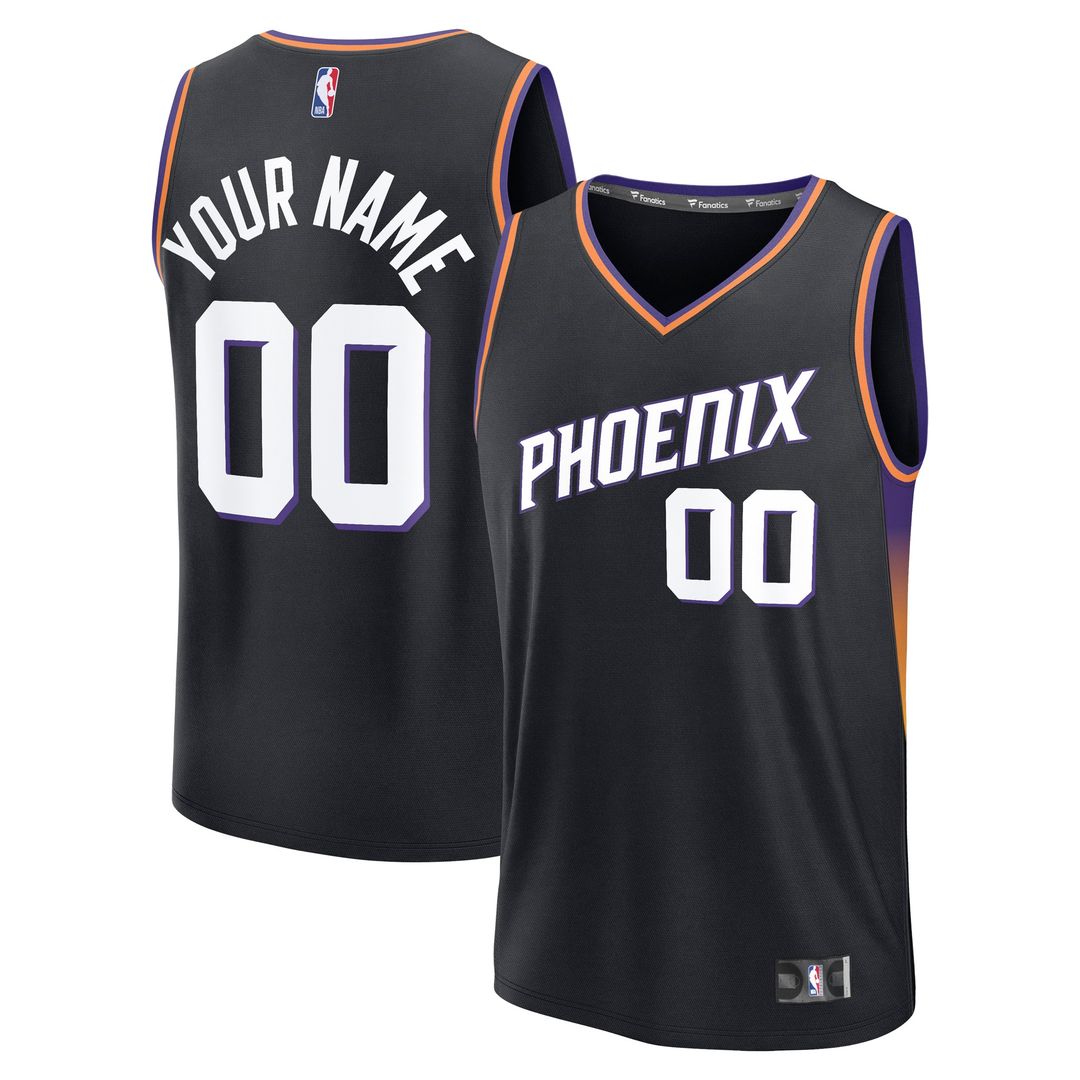 Phoenix Suns Fanatics Fast Break Custom Jersey - Icon Edition - Purple