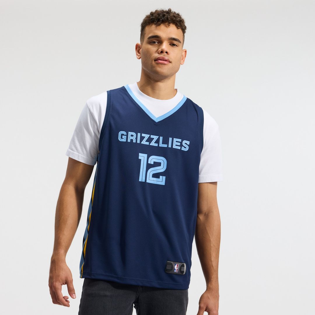 Ja Morant Memphis Grizzlies Fanatics Fast Break Player Replica Jersey - Icon Edition - Navy