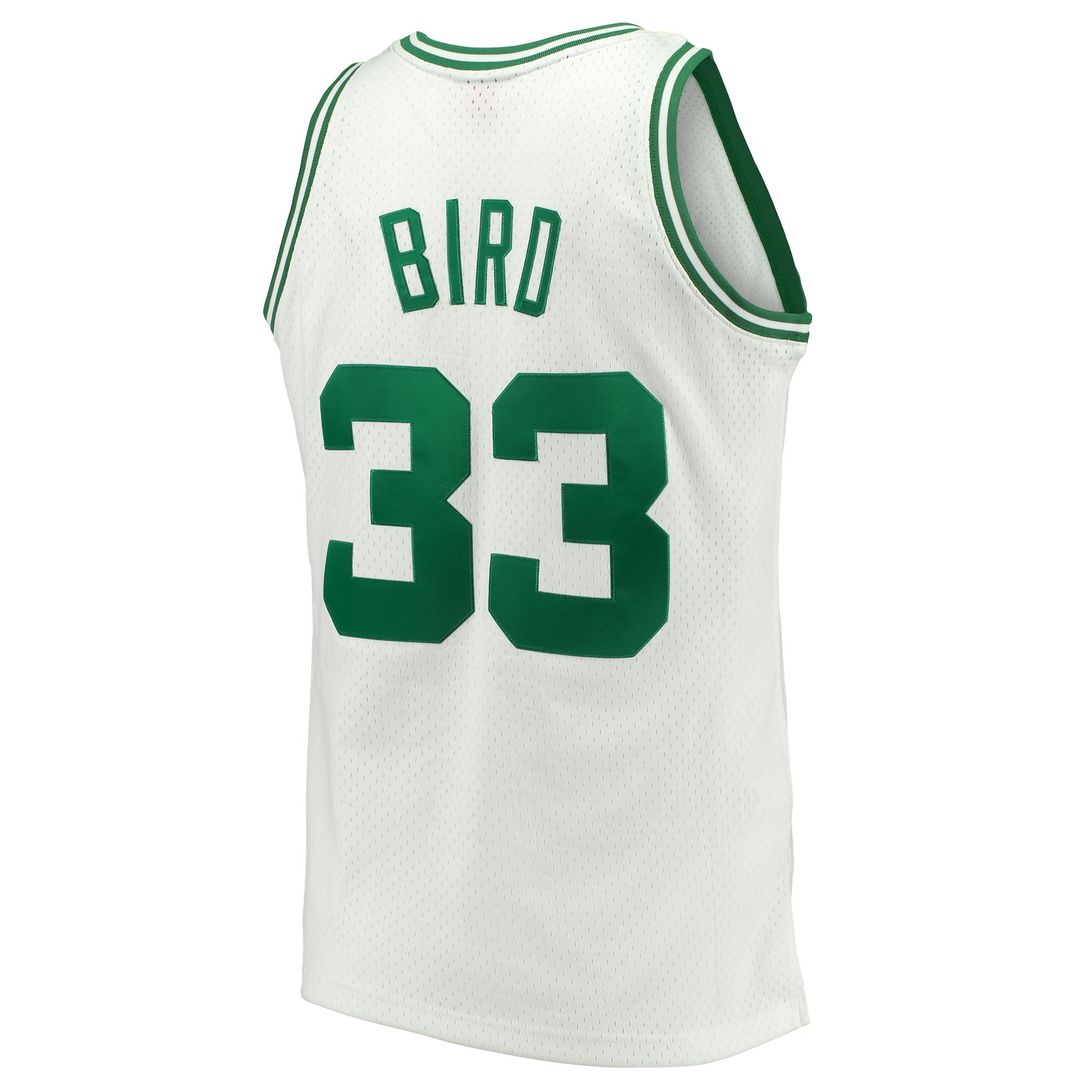 Larry Bird Boston Celtics Mitchell & Ness Hardwood Classics Swingman Jersey - Kelly Green