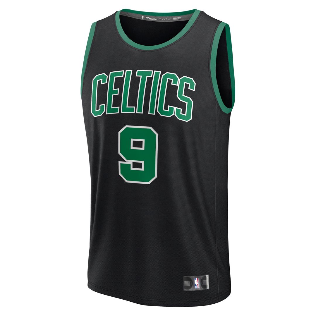 Derrick White Boston Celtics Fanatics Fast Break Player Replica Jersey - Statement Edition - Black