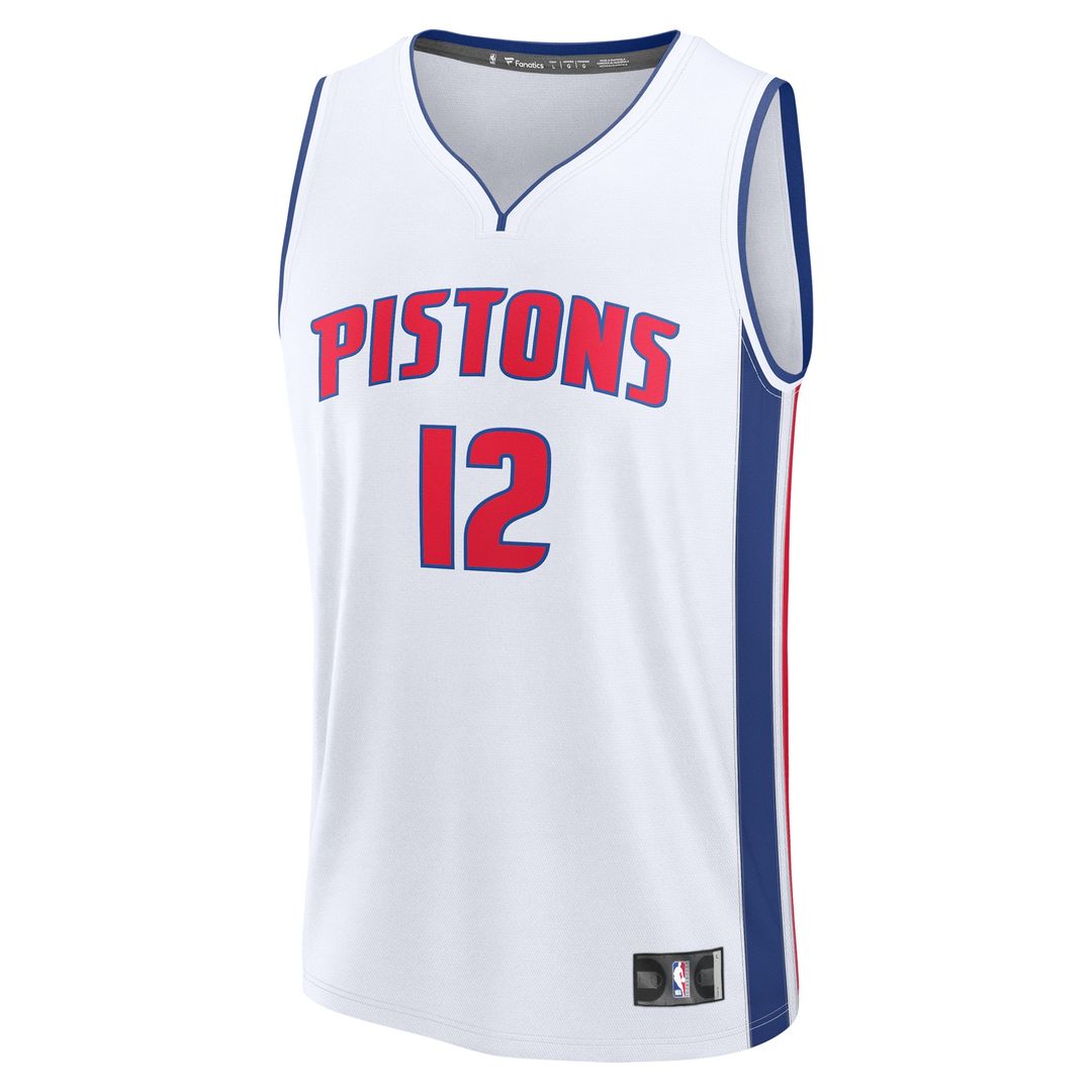 Tobias Harris Detroit Pistons Fanatics Fast Break Player Replica Jersey - Association Edition - White