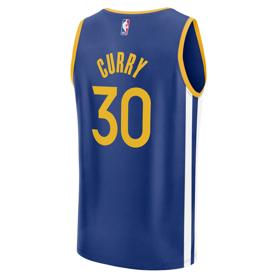 Stephen Curry Golden State Warriors Fanatics Fast Break Replica Jersey - Icon Edition - Royal