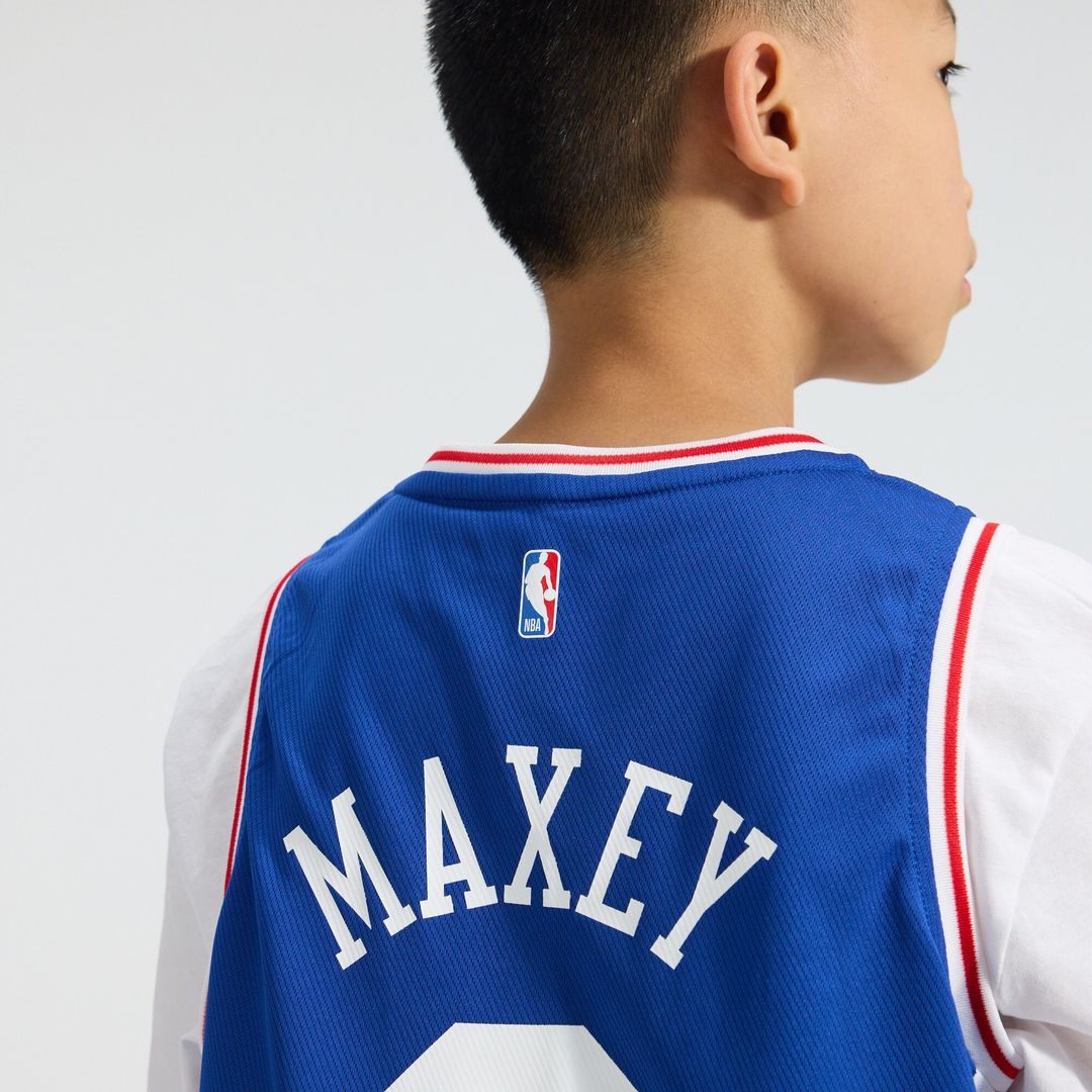 Tyrese Maxey Philadelphia 76ers Fanatics Youth Fast Break Player Replica Jersey - Icon Edition - Royal