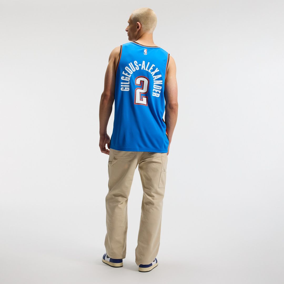 Shai Gilgeous - Alexander Oklahoma City Thunder Fanatics Fast Break Player Replica Jersey - Icon Edition - Blue