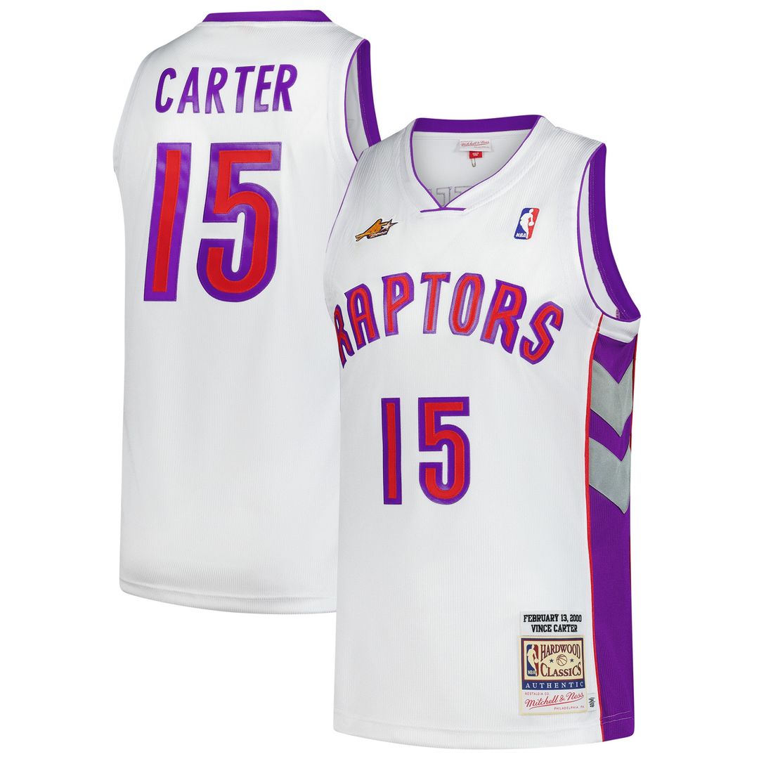Vince Carter Toronto Raptors Mitchell & Ness 2000 NBA All - Star Game Authentic Jersey - White