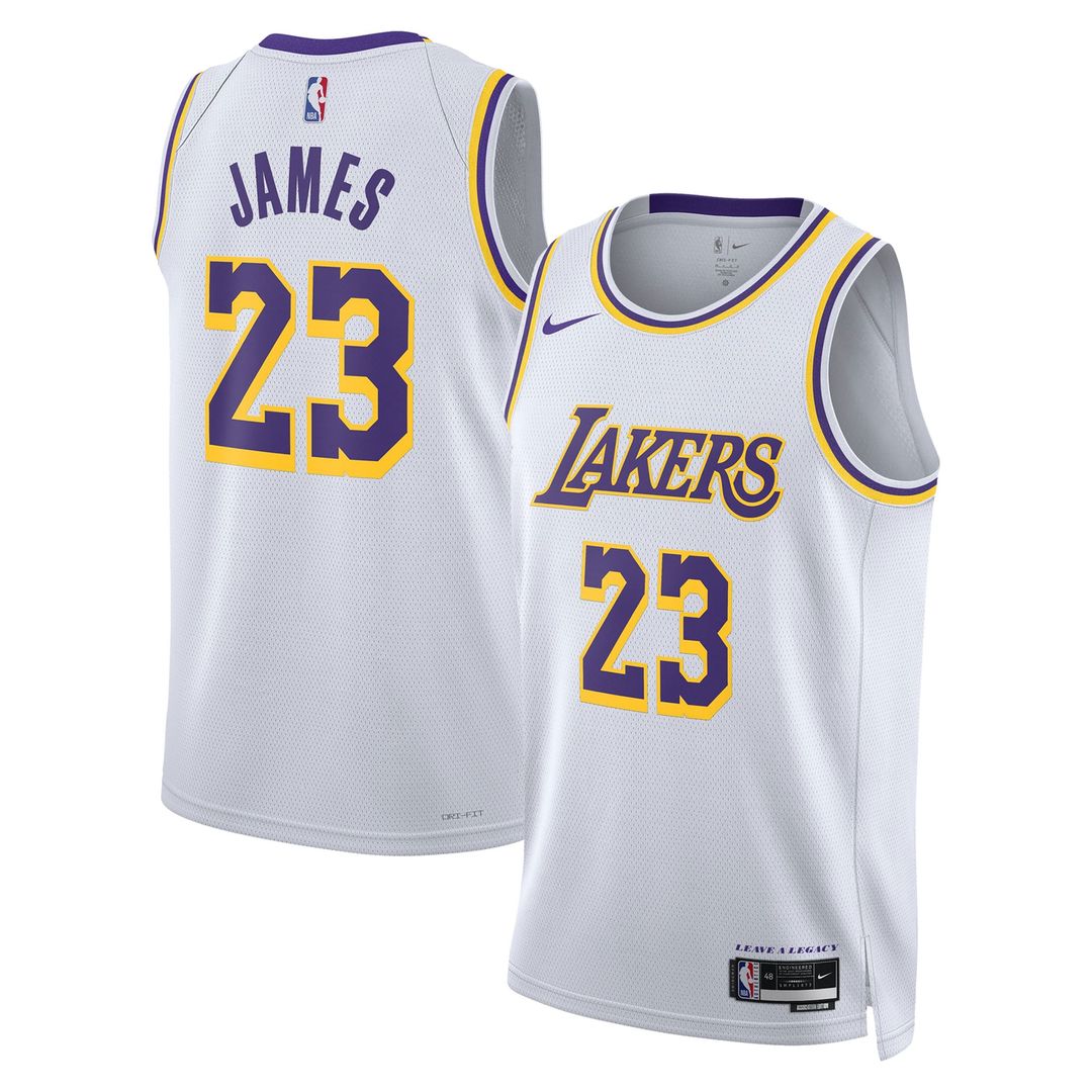 LeBron James Los Angeles Lakers Nike Unisex Swingman Jersey - Icon Edition - Gold