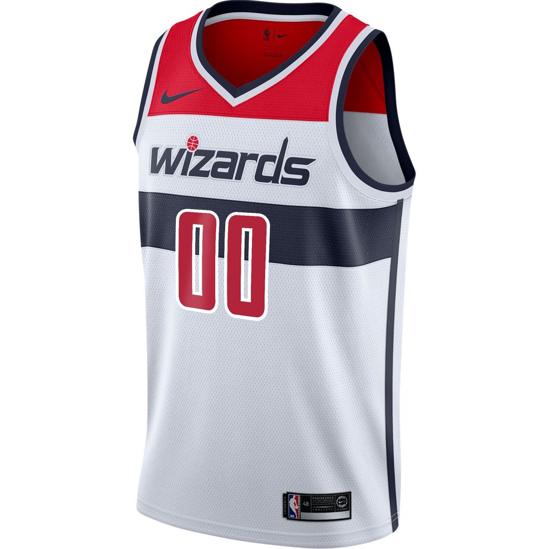 Washington Wizards Nike 2020/21 Swingman Custom Jersey - Icon Edition - Red