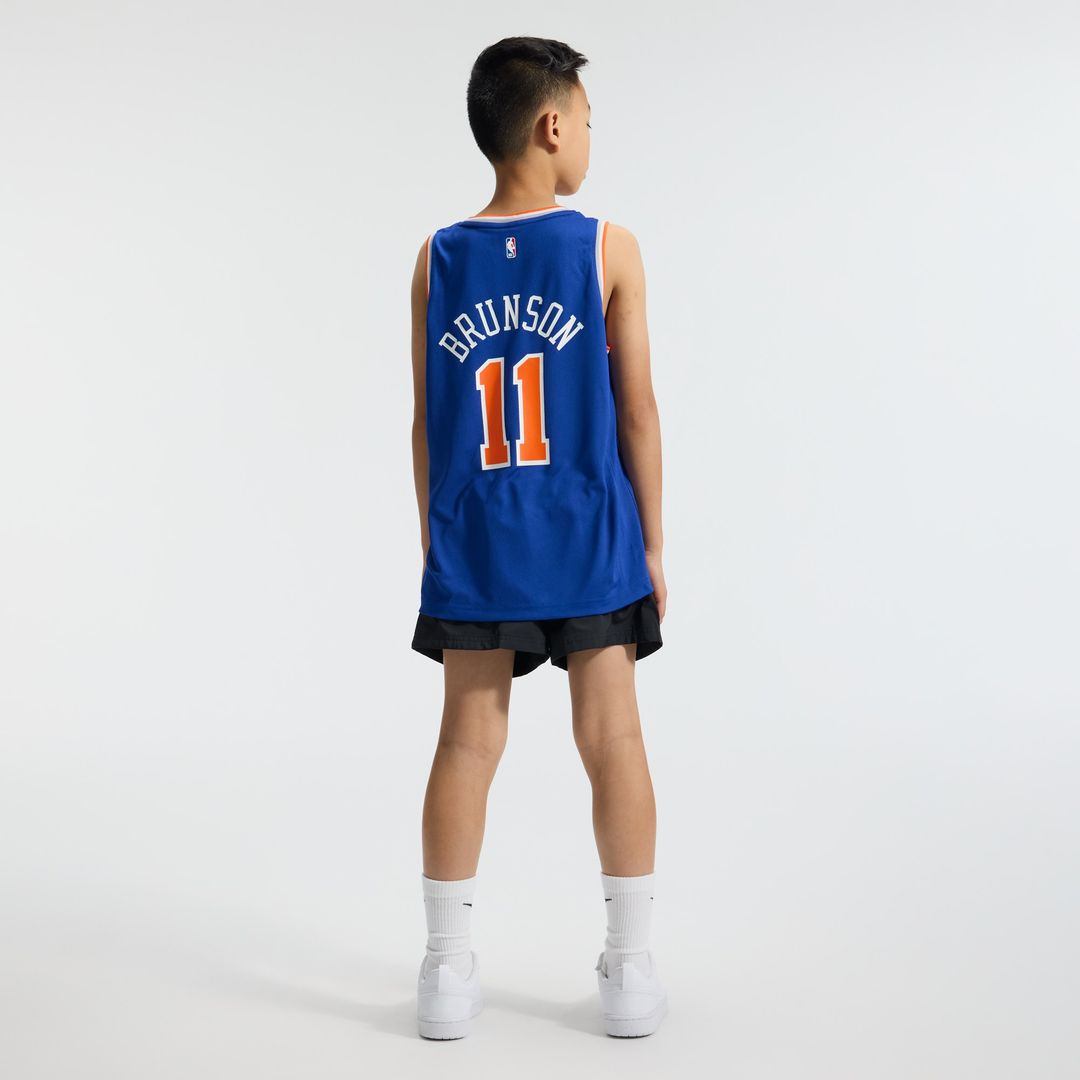 Jalen Brunson New York Knicks Fanatics Youth Fast Break Player Replica Jersey - Icon Edition - Blue