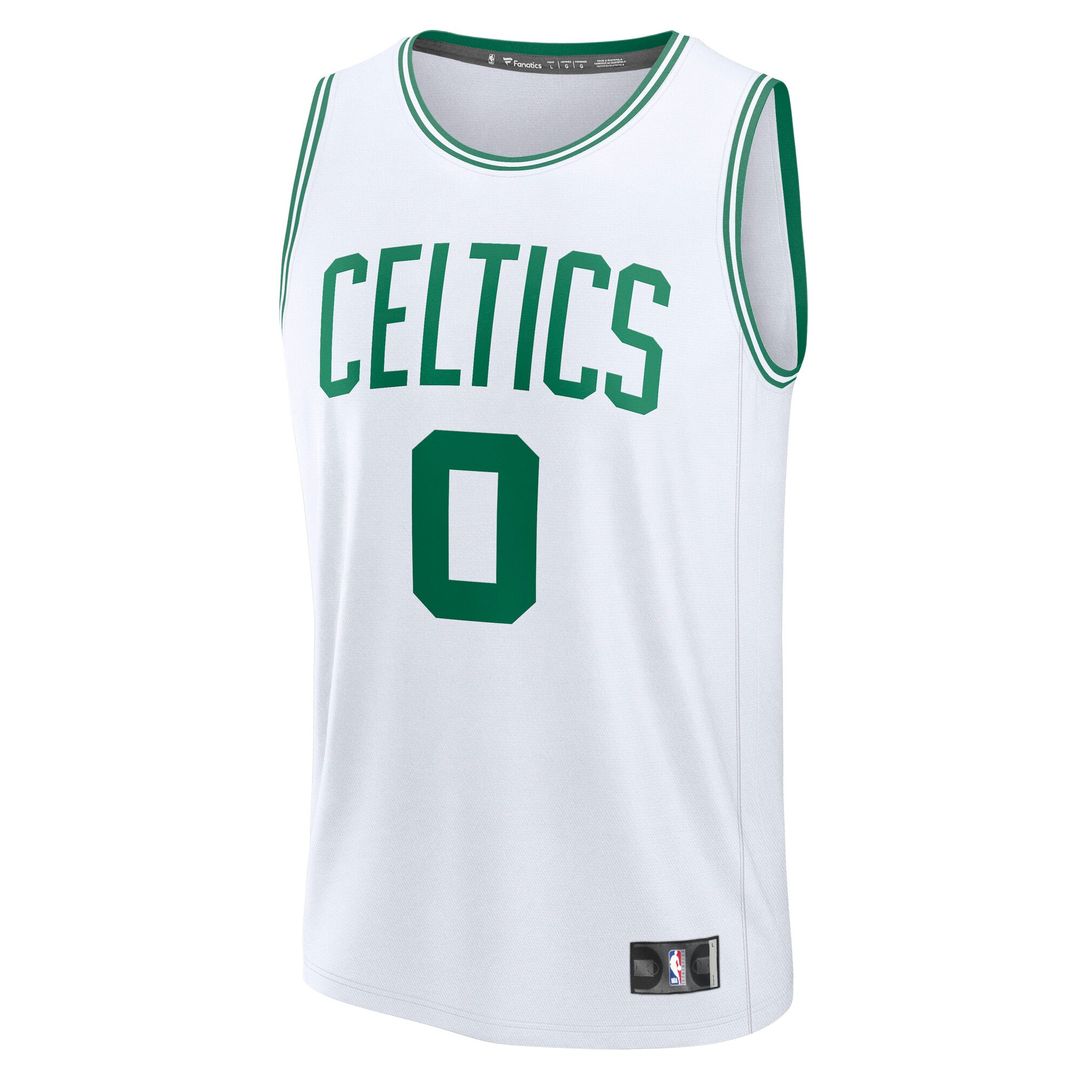 Jayson Tatum Boston Celtics Fanatics Fast Break Player Replica Jersey - Association Edition - White