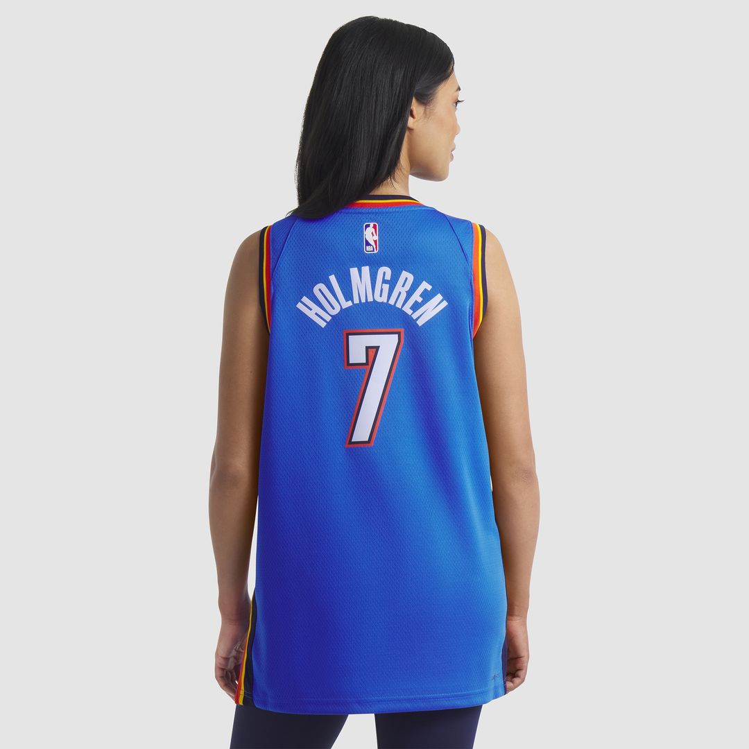 Chet Holmgren Oklahoma City Thunder Nike Unisex 2022 NBA Draft First Round Pick Player Swingman Jersey - Icon Edition - Blue