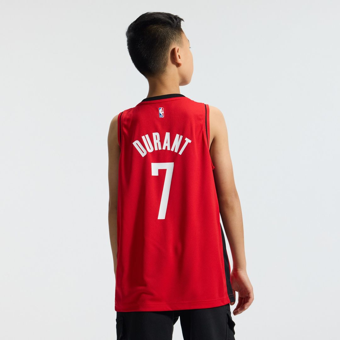 Kevin Durant Houston Rockets Fanatics Youth Fast Break Jersey - Icon Edition - Red