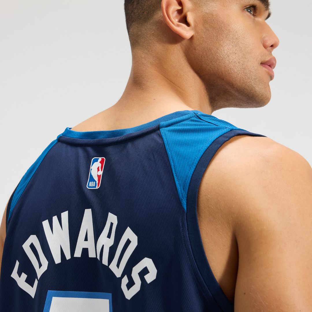 Anthony Edwards Minnesota Timberwolves Fanatics Fast Break Player Replica Jersey - Icon Edition - Navy