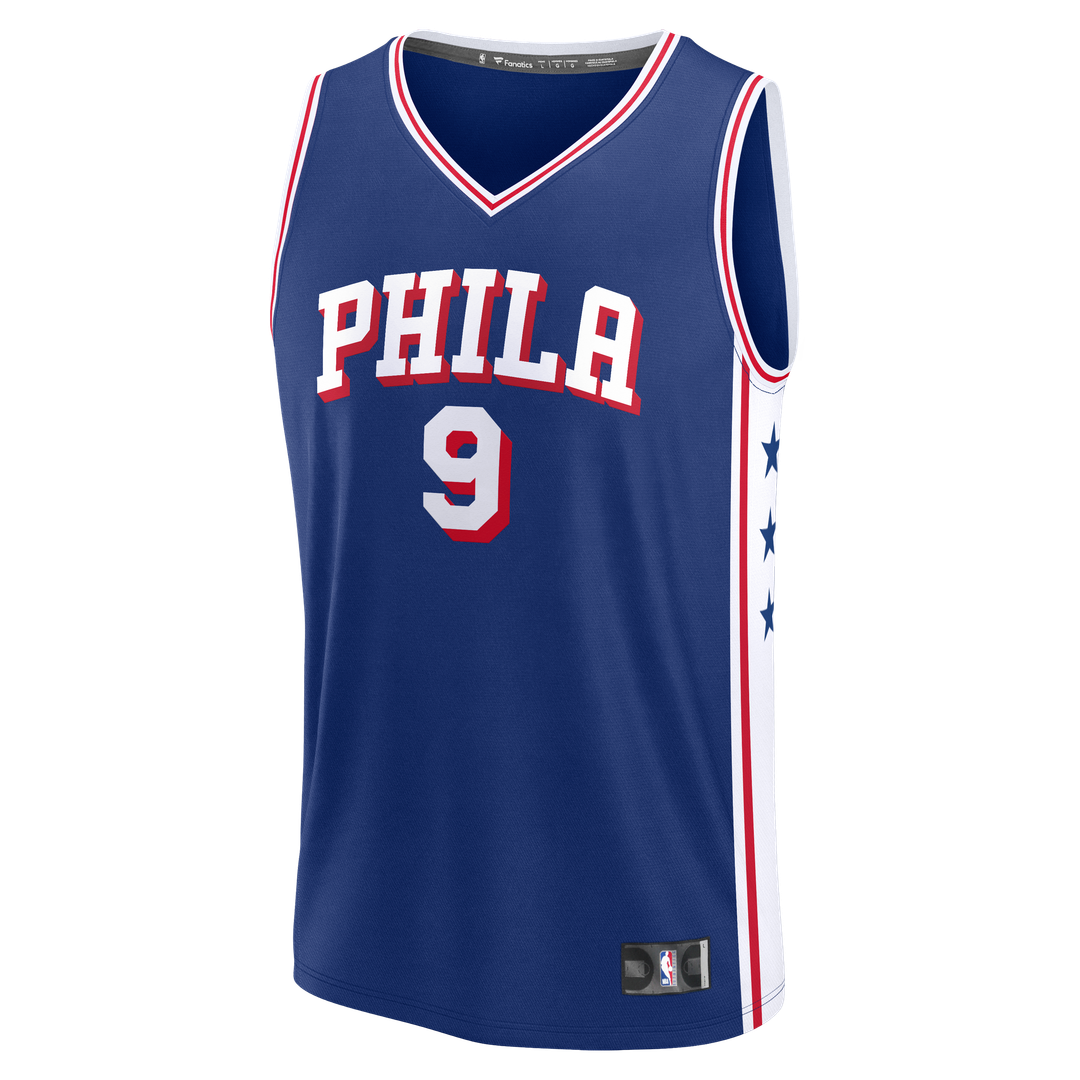 Kelly Oubre Jr. Philadelphia 76ers Fanatics Fast Break Jersey - Icon Edition - Blue