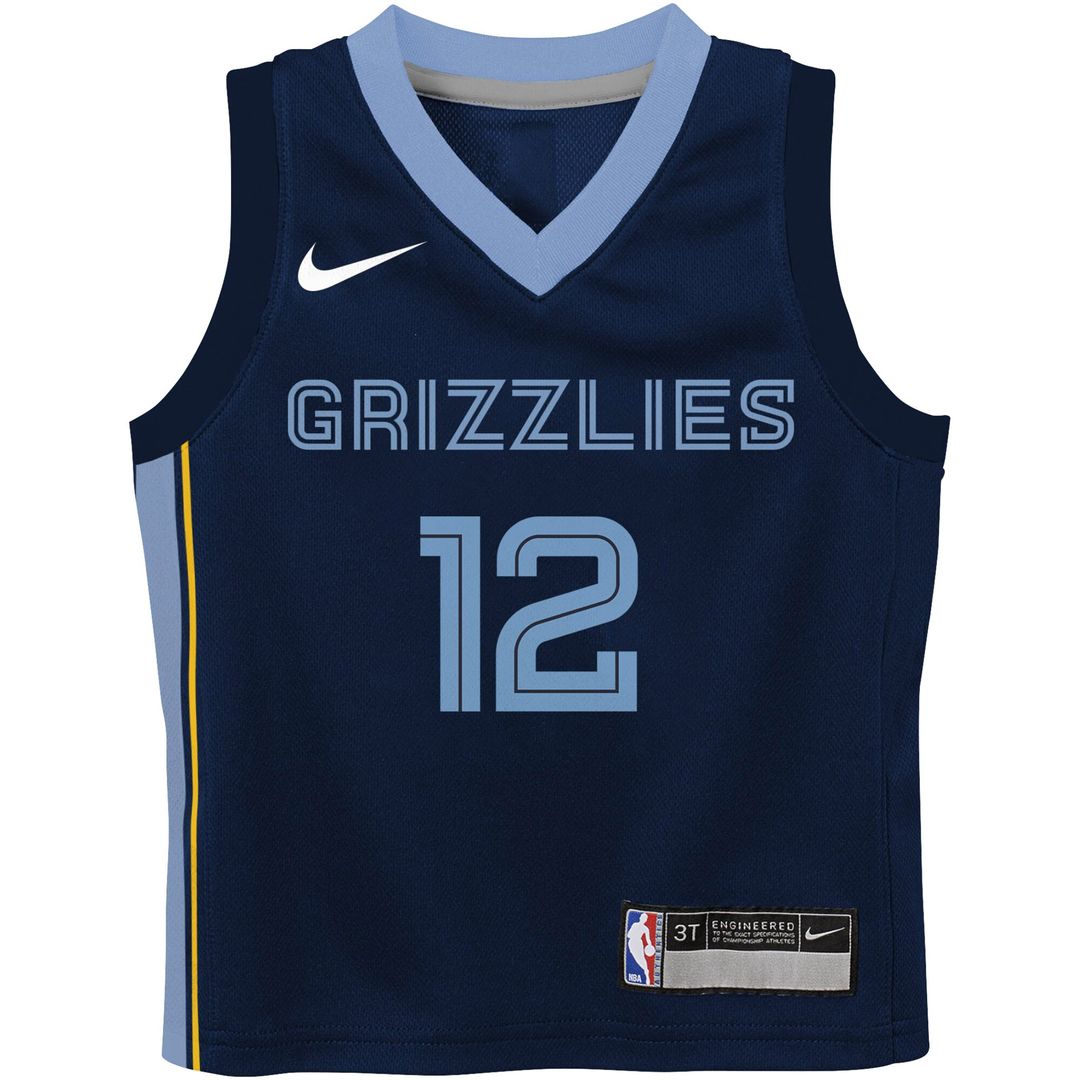 Ja Morant Memphis Grizzlies Nike Preschool Player Swingman Jersey - Icon Edition - Navy