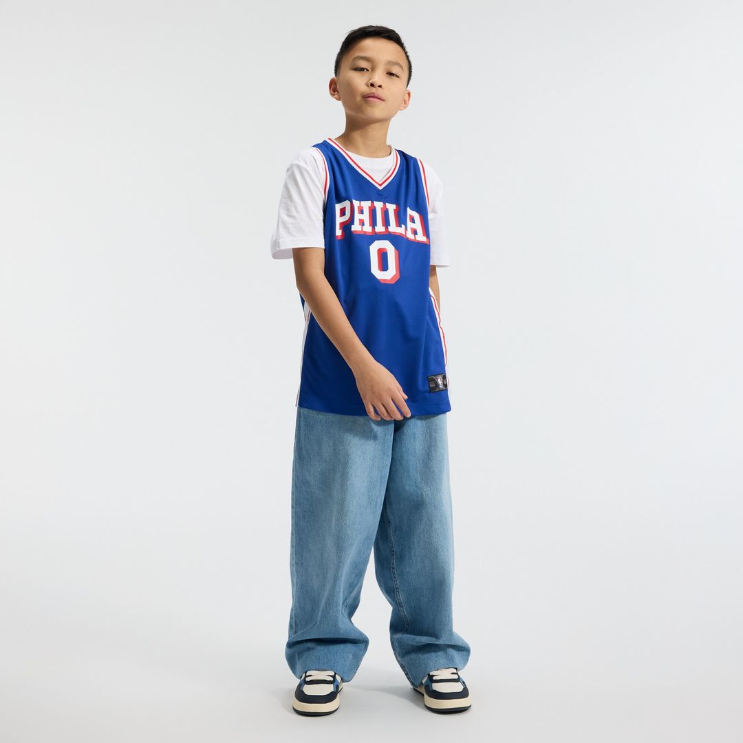 Tyrese Maxey Philadelphia 76ers Fanatics Youth Fast Break Player Replica Jersey - Icon Edition - Royal