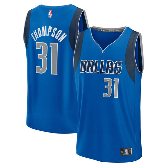 Klay Thompson Dallas Mavericks Fanatics Fast Break Player Replica Jersey - Icon Edition - Blue