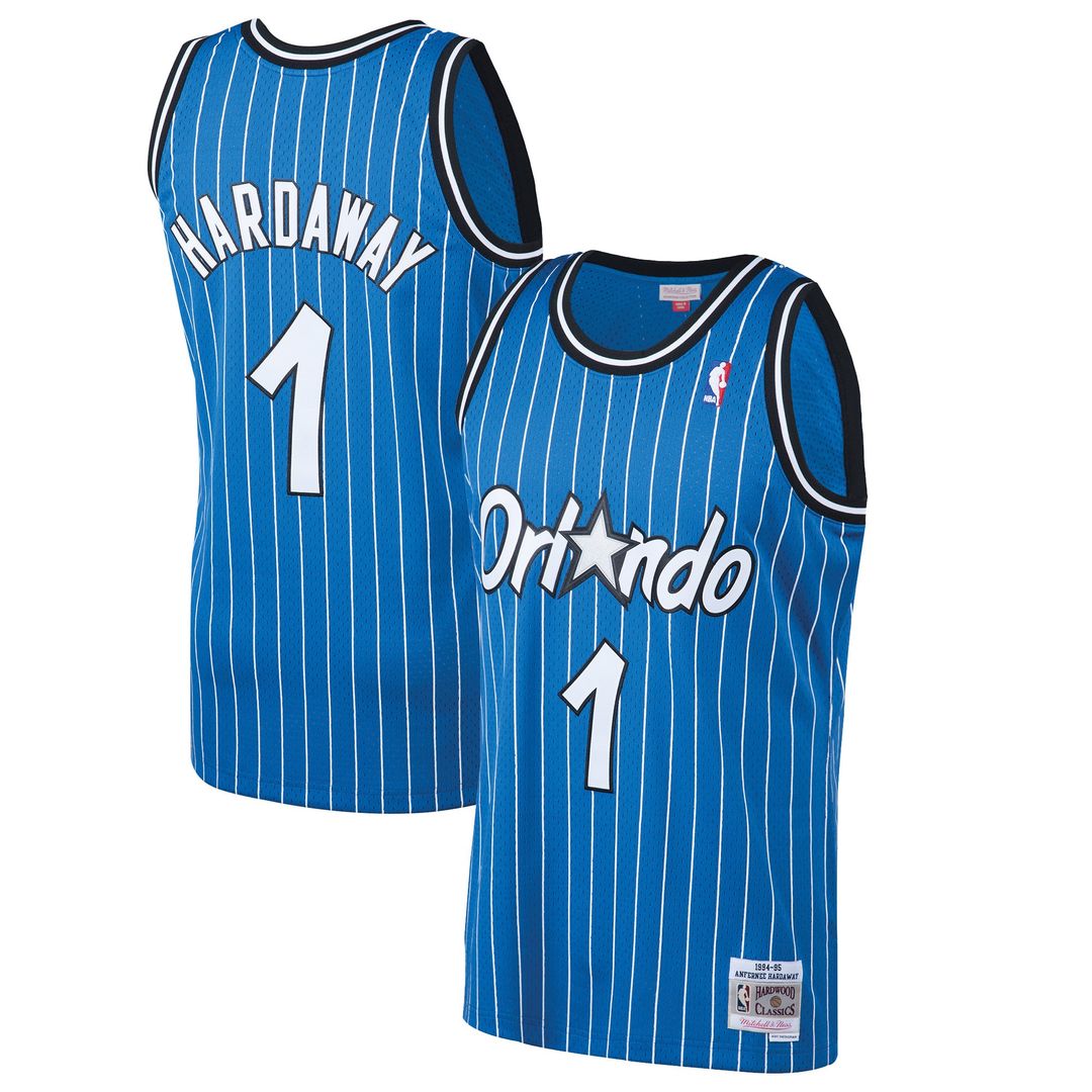 Penny Hardaway Orlando Magic Mitchell & Ness 1994/95 Hardwood Classics Swingman Jersey - Blue