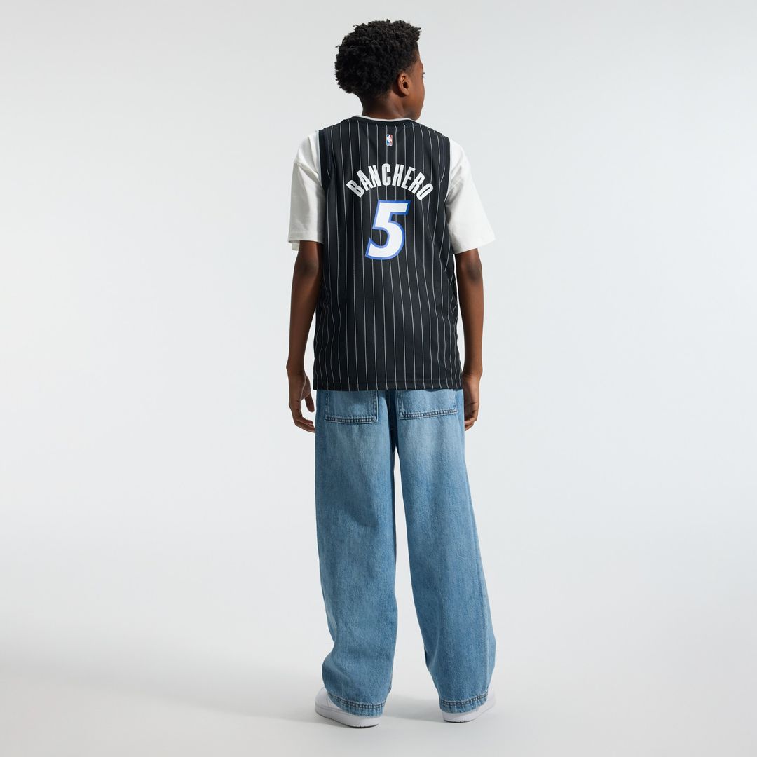 Paolo Banchero Orlando Magic Fanatics Youth Fast Break Jersey - Statement Edition - Black