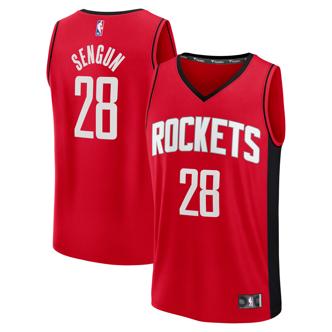 Alperen Şengün Houston Rockets Fanatics Fast Break Replica Jersey - Red - Icon Edition