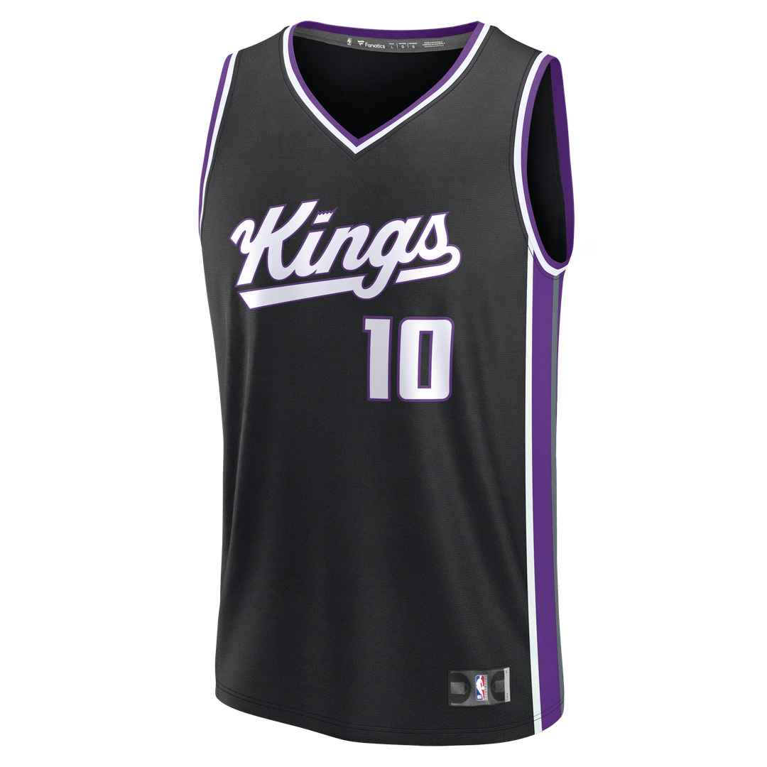 DeMar DeRozan Sacramento Kings Fanatics Fast Break Player Replica Jersey - Icon Edition - Black