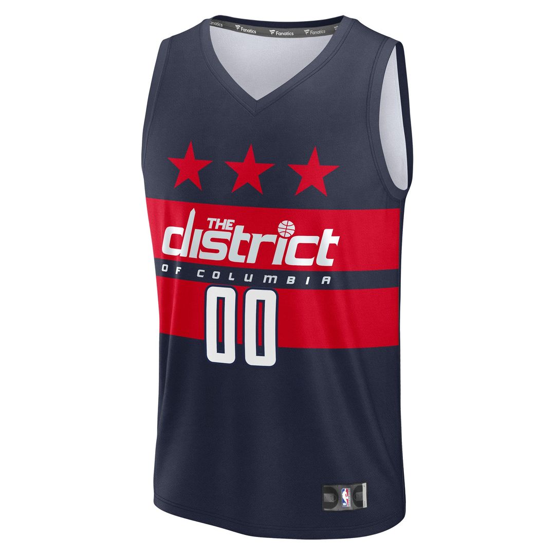 Washington Wizards Fanatics Fastbreak Custom Jersey - Red - Icon Edition