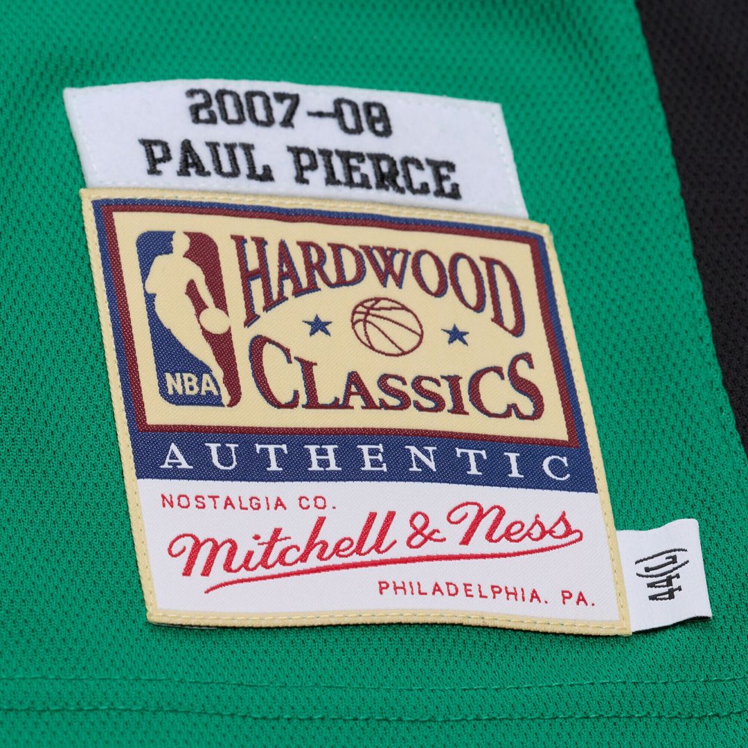 Paul Pierce Boston Celtics Mitchell & Ness 2007 - 08 Hardwood Classics Authentic Jersey - Kelly Green