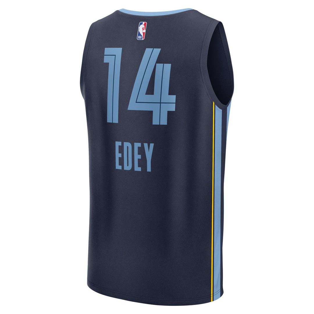 Zach Edey Memphis Grizzlies Fanatics 2024 NBA Draft Fast Break Player Jersey - Icon Edition - Navy