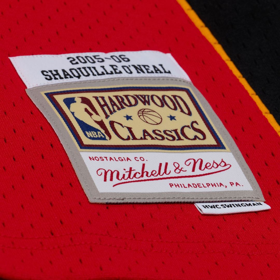 Shaquille O'Neal Miami Heat Mitchell & Ness 2007/08 Hardwood Classics Swingman Jersey - White