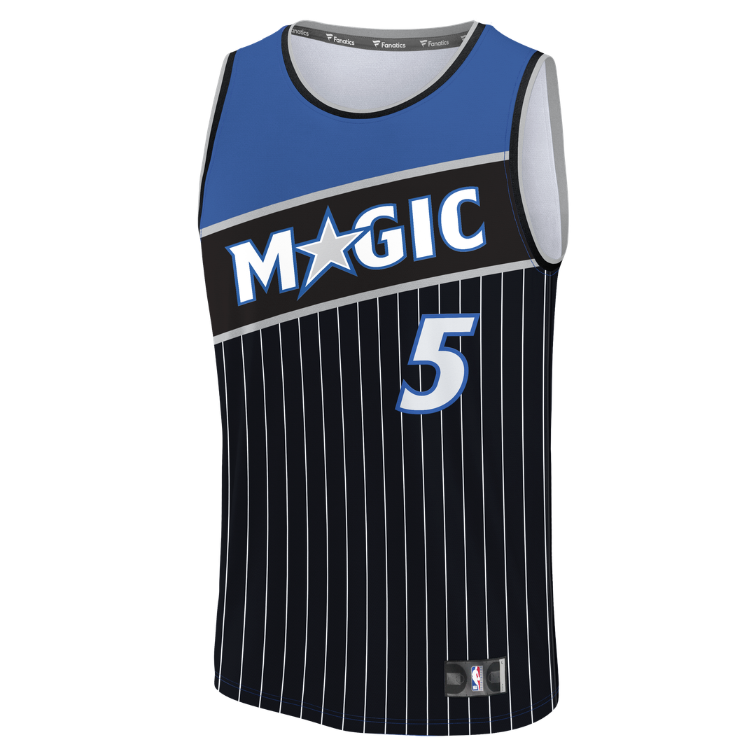 Paolo Banchero Orlando Magic Fanatics Youth Fast Break Jersey - Statement Edition - Black