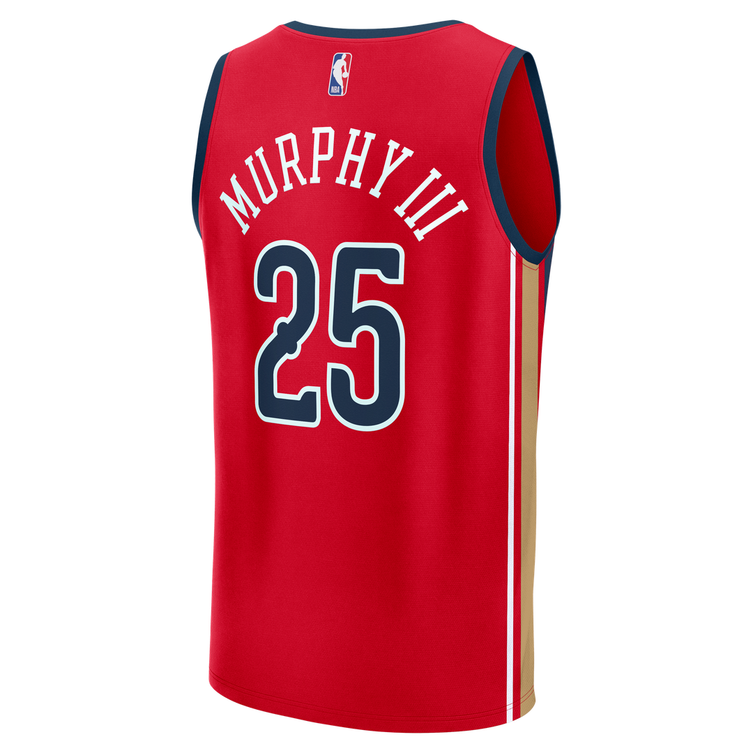 Trey Murphy III New Orleans Pelicans Fanatics Fast Break Player Replica Jersey - Statement Edition - Red