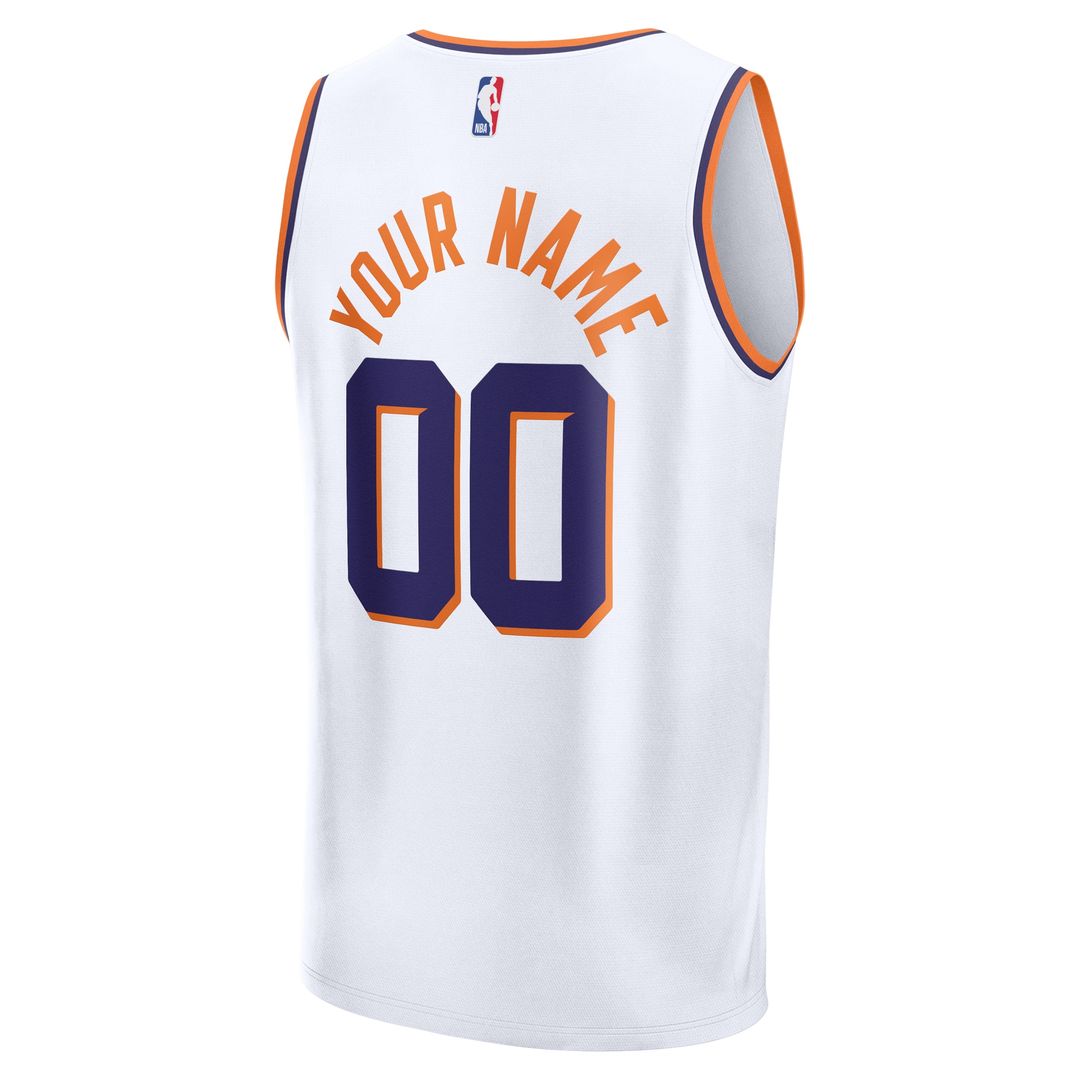 Phoenix Suns Fanatics Youth Fast Break Custom Jersey - Statement Edition - Black