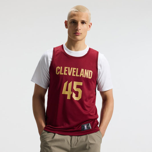Donovan Mitchell Cleveland Cavaliers Fanatics Fast Break Replica Jersey - Icon Edition - Wine