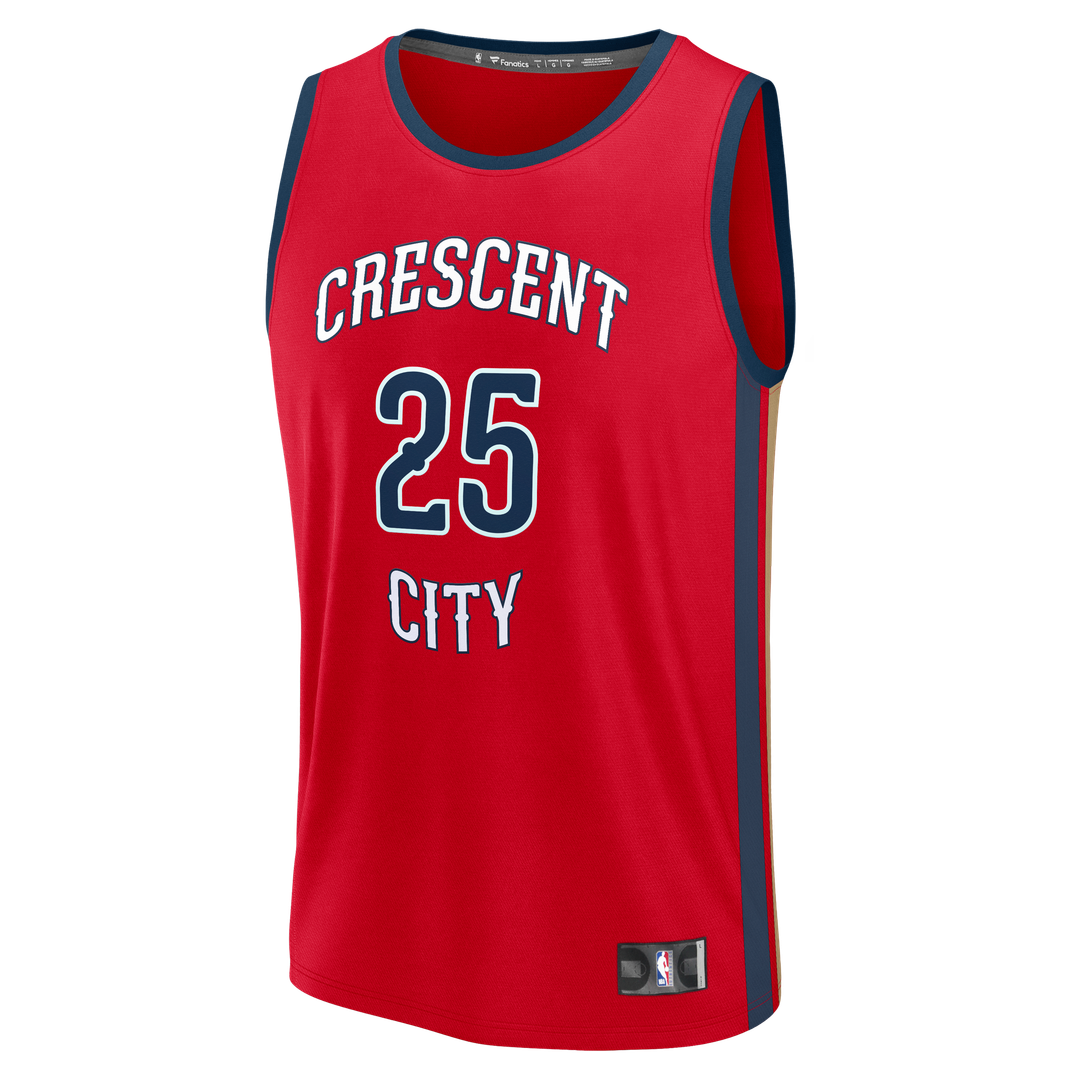 Trey Murphy III New Orleans Pelicans Fanatics Fast Break Player Replica Jersey - Statement Edition - Red