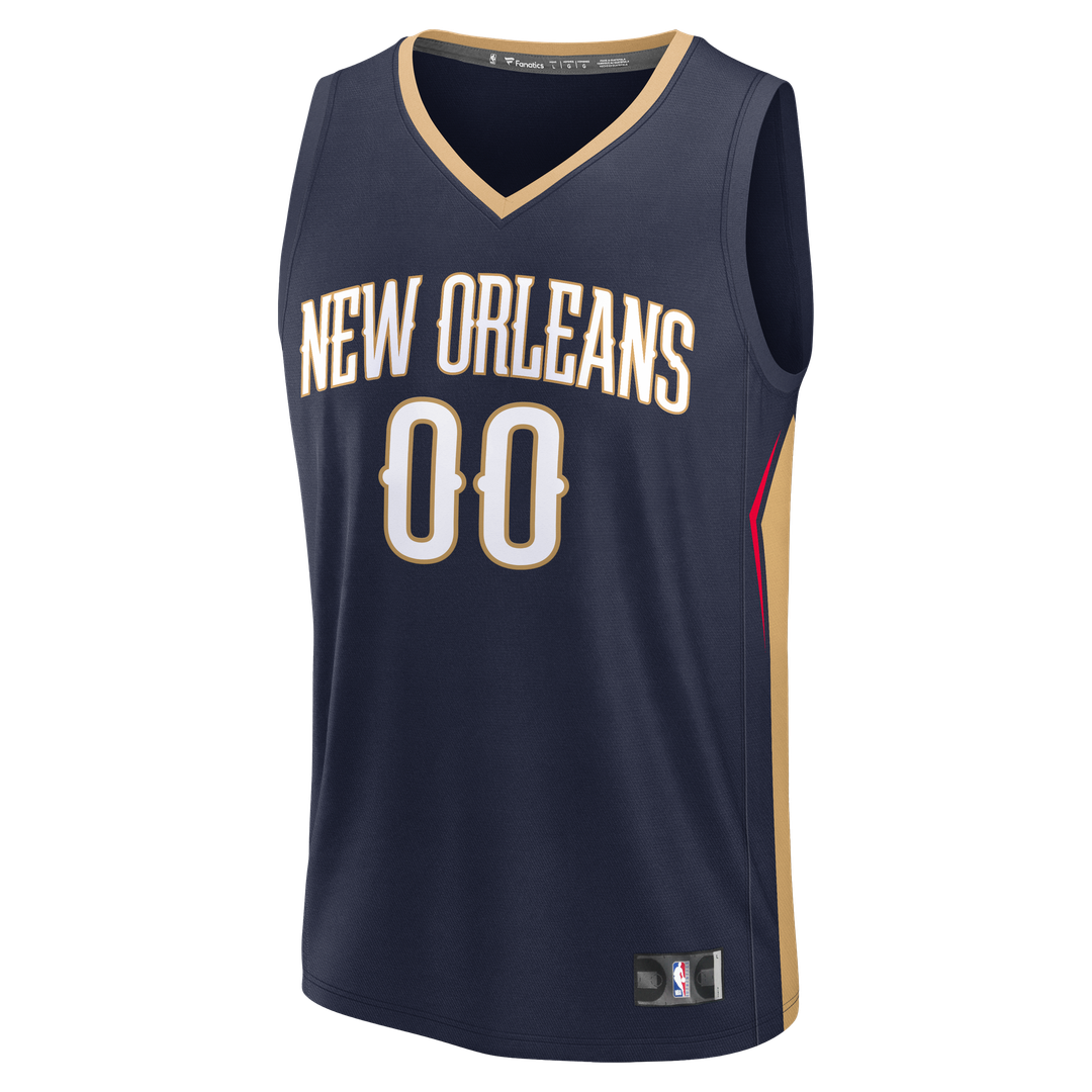 New Orleans Pelicans Fanatics Fast Break Custom Jersey - Statement Edition - Red