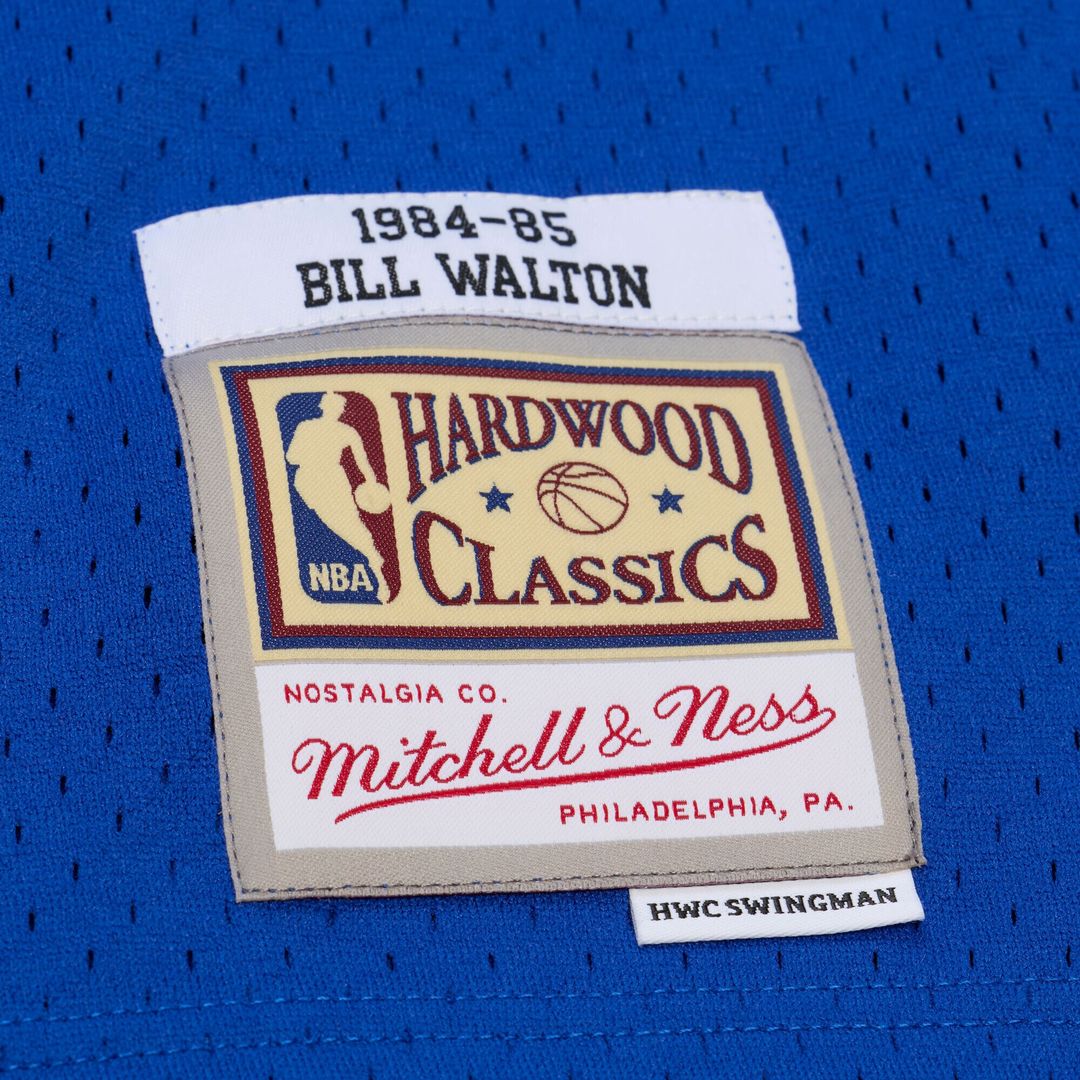 Bill Walton LA Clippers Mitchell & Ness 1984 - 85 Swingman Jersey - Royal