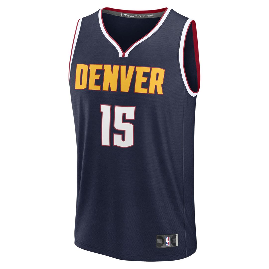 Nikola Jokic Denver Nuggets Fanatics Youth Fast Break Player Replica Jersey - Icon Edition - Navy