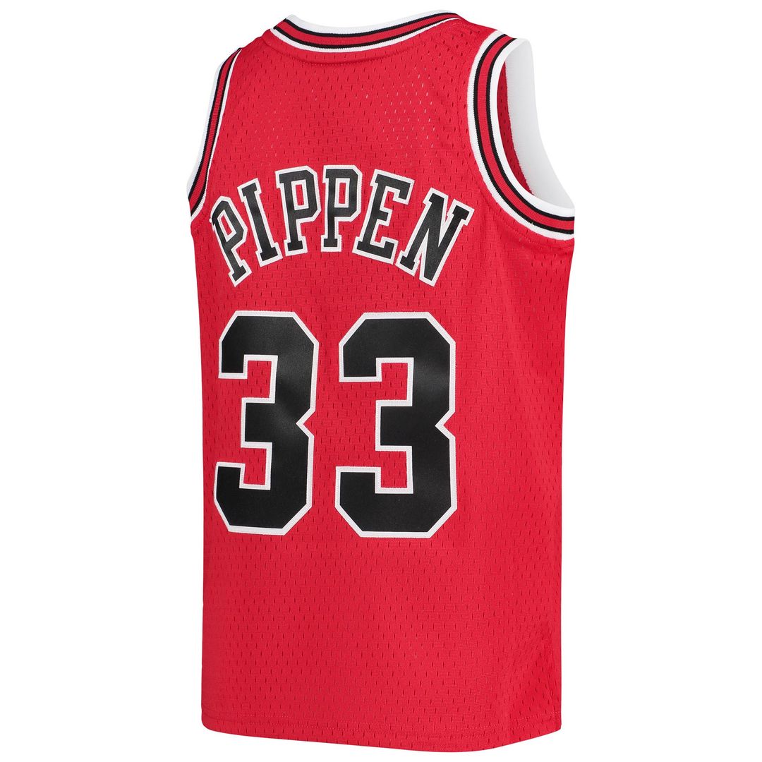 Scottie Pippen Chicago Bulls Mitchell & Ness Youth 1997 - 98 Hardwood Classics Swingman Jersey - Red