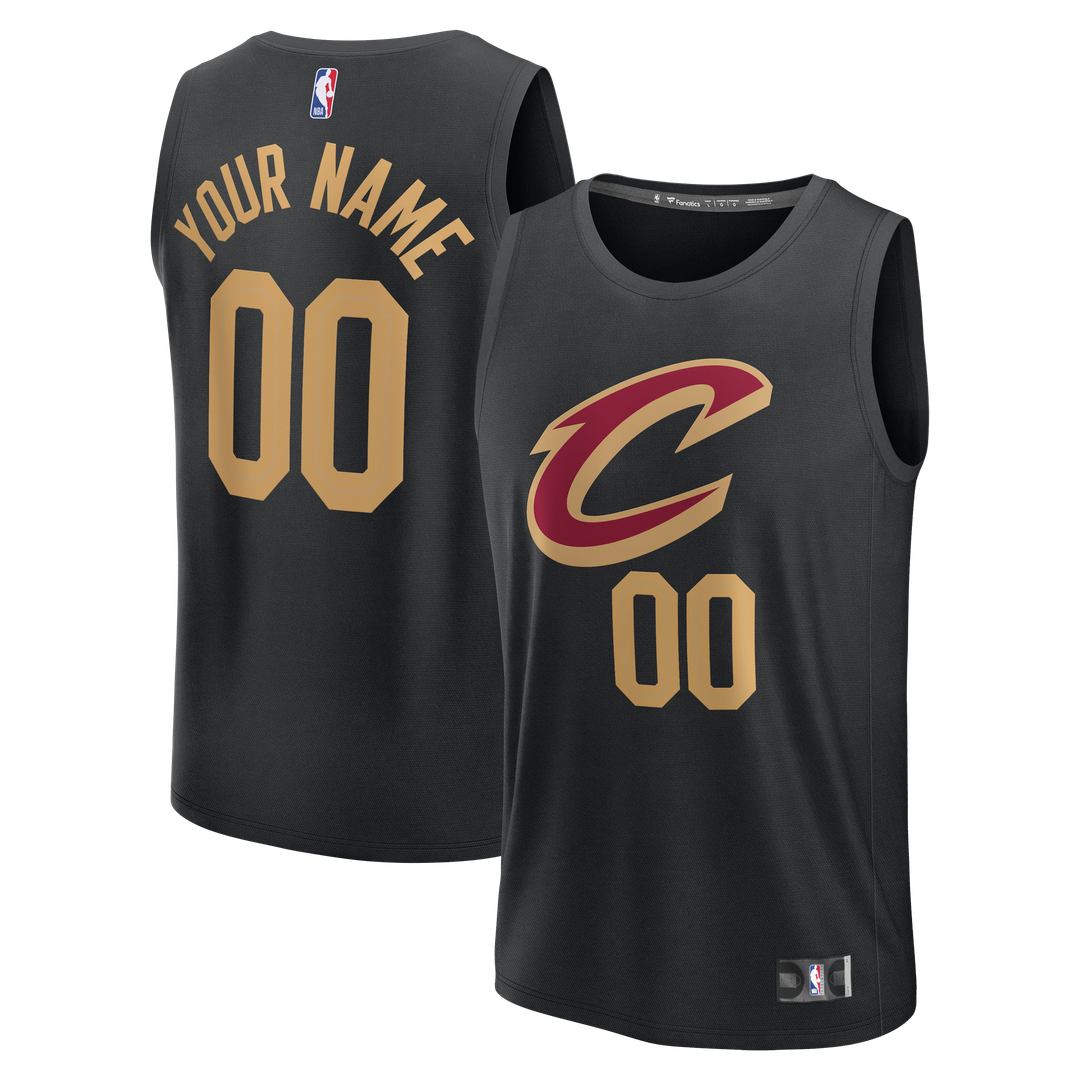 Cleveland Cavaliers Fanatics Youth Fastbreak Custom Jersey - Association Edition - White