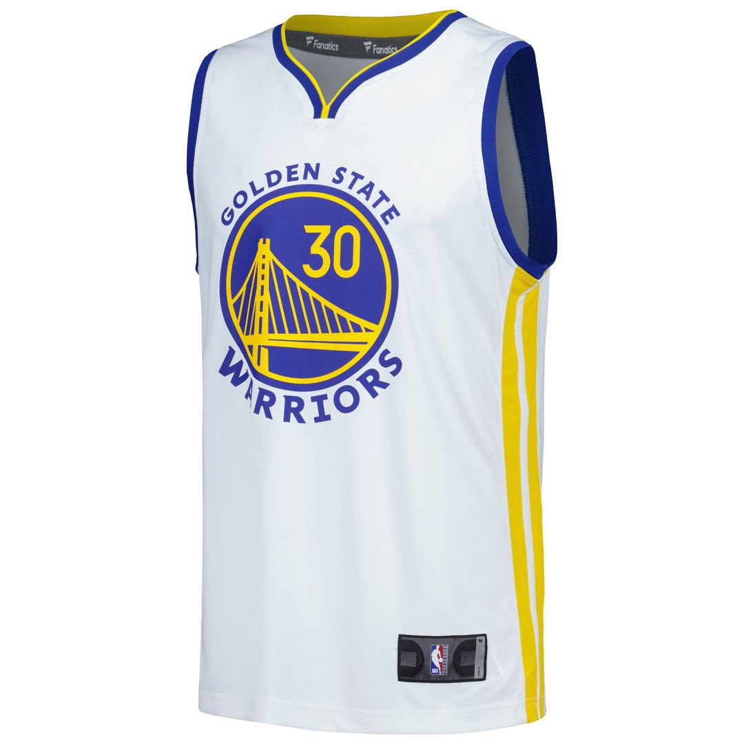 Stephen Curry Golden State Warriors Fanatics Fast Break Player Replica Jersey - Association Edition - White