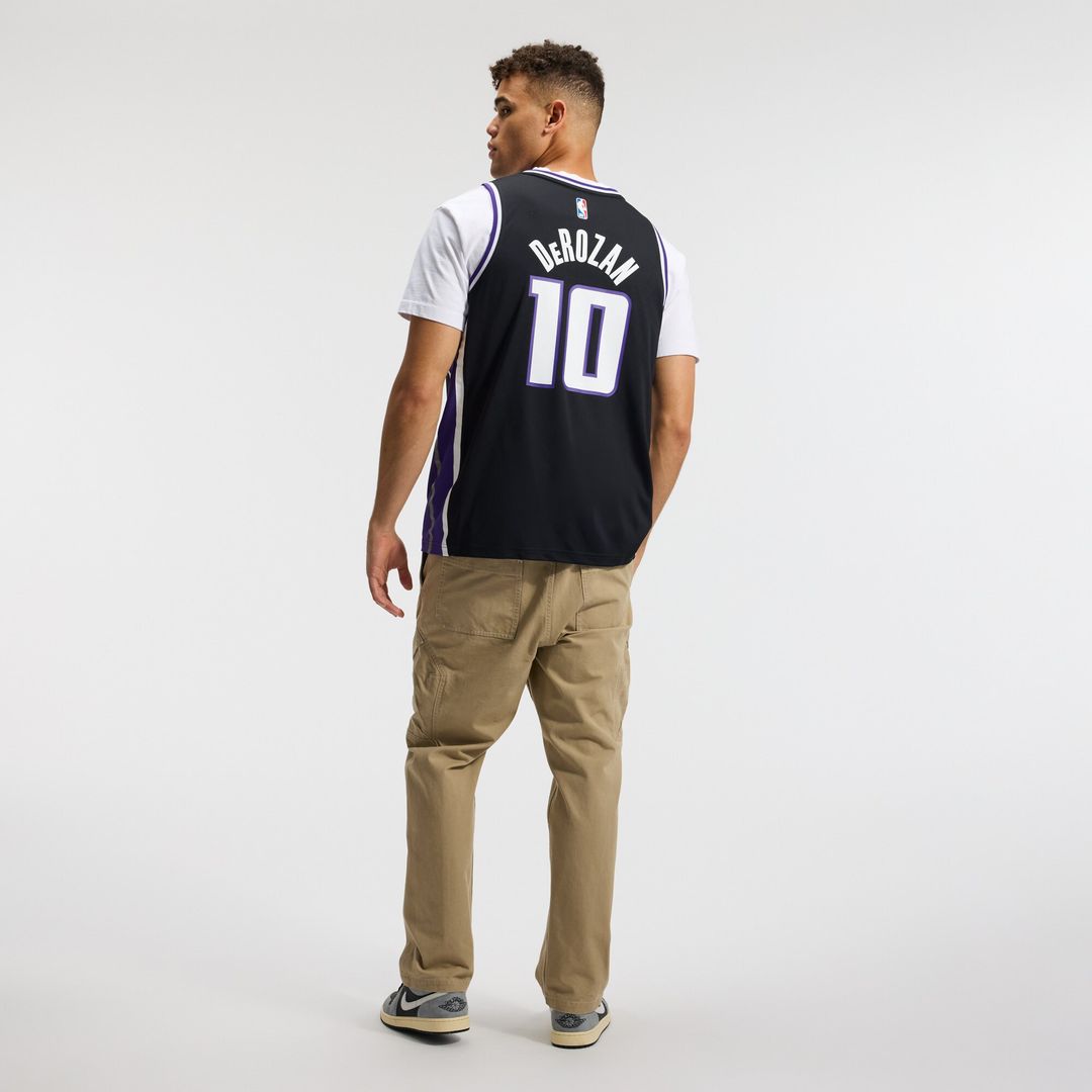 DeMar DeRozan Sacramento Kings Fanatics Fast Break Player Replica Jersey - Icon Edition - Black