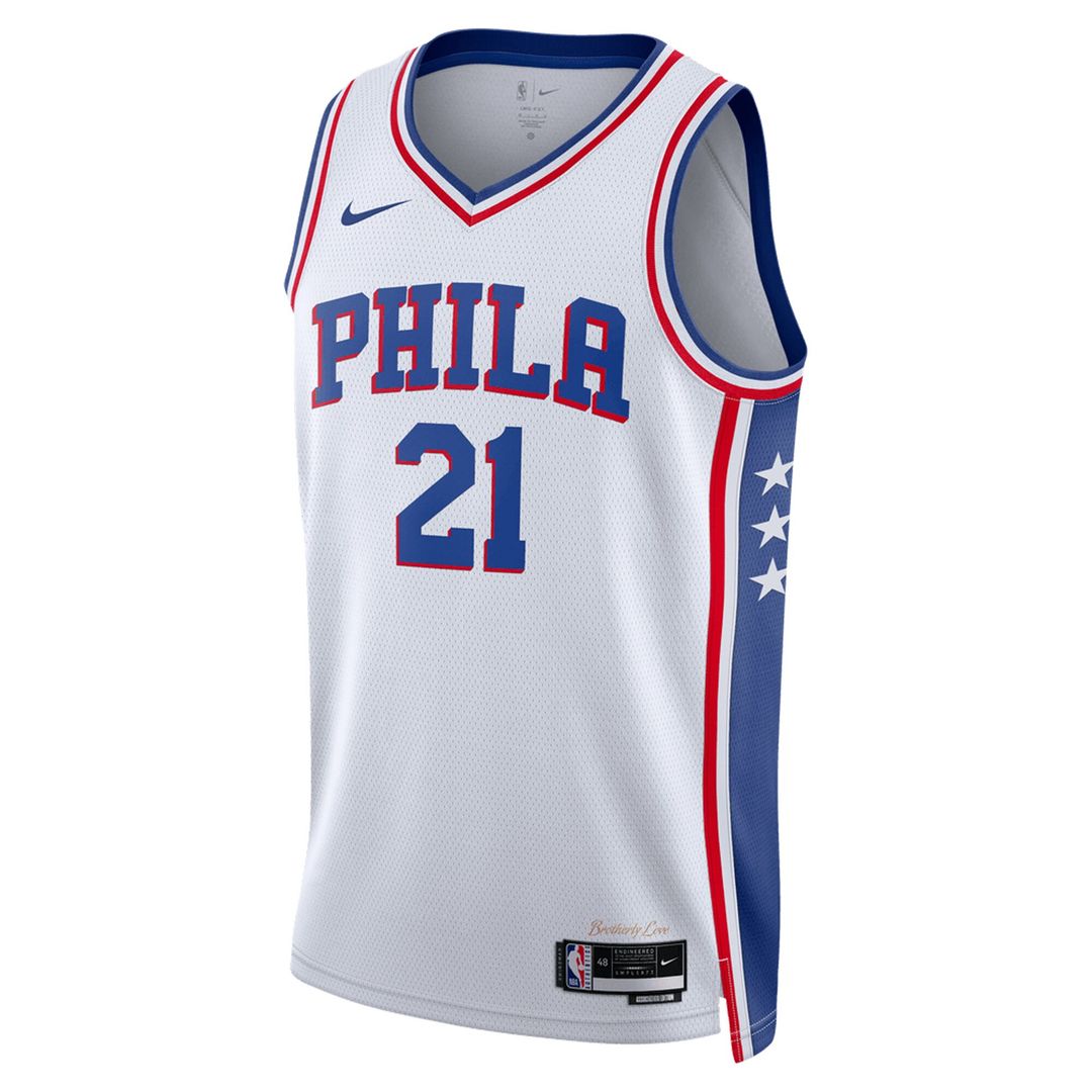 Joel Embiid Philadelphia 76ers Nike Unisex Swingman Jersey - Association Edition - White