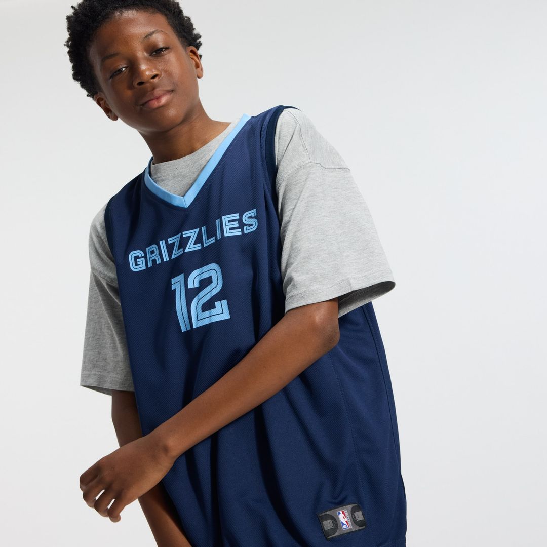 Ja Morant Memphis Grizzlies Fanatics Youth Fast Break Player Replica Jersey - Icon Edition - Navy