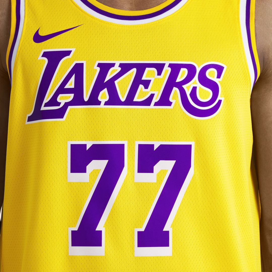 Luka Dončić Los Angeles Lakers Nike Unisex Swingman Jersey - Icon Edition - Gold