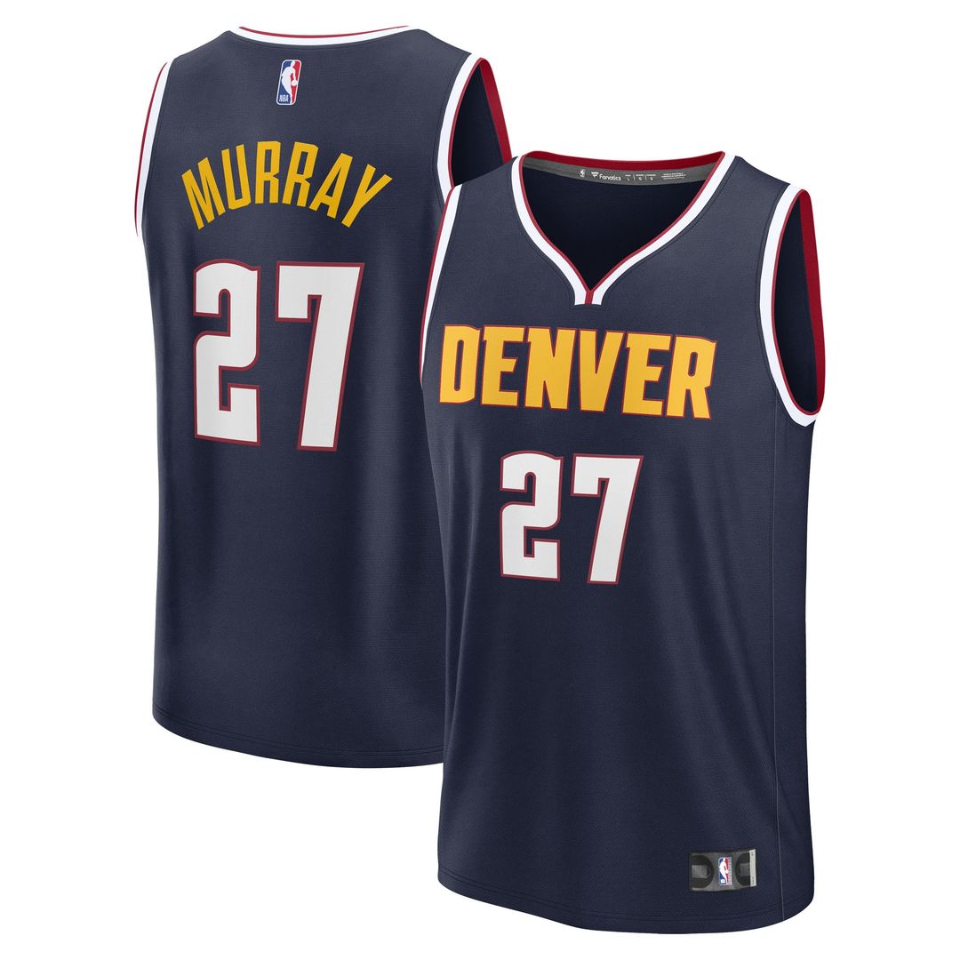 Jamal Murray Denver Nuggets Fanatics Youth Fast Break Player Replica Jersey - Navy - Icon Edition