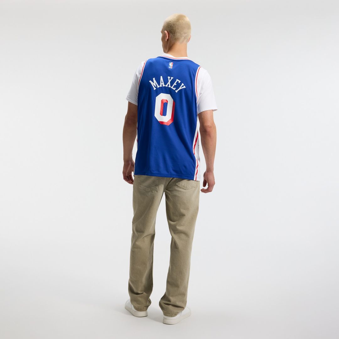 Tyrese Maxey Philadelphia 76ers Fanatics Fast Break Player Replica Jersey - Icon Edition - Royal