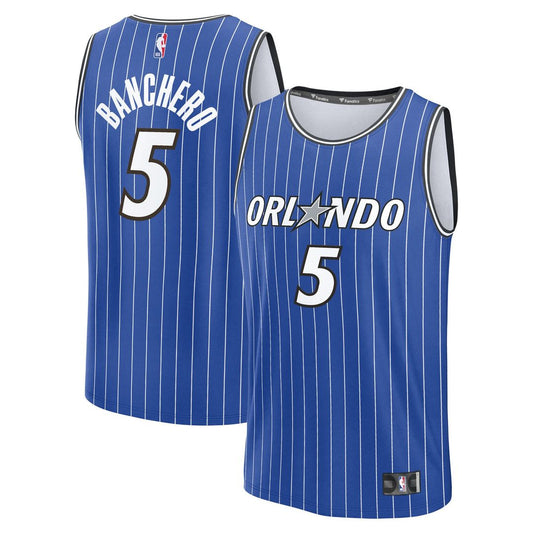 Paolo Banchero Orlando Magic Fanatics Fast Break Player Replica Jersey - Icon Edition - Blue