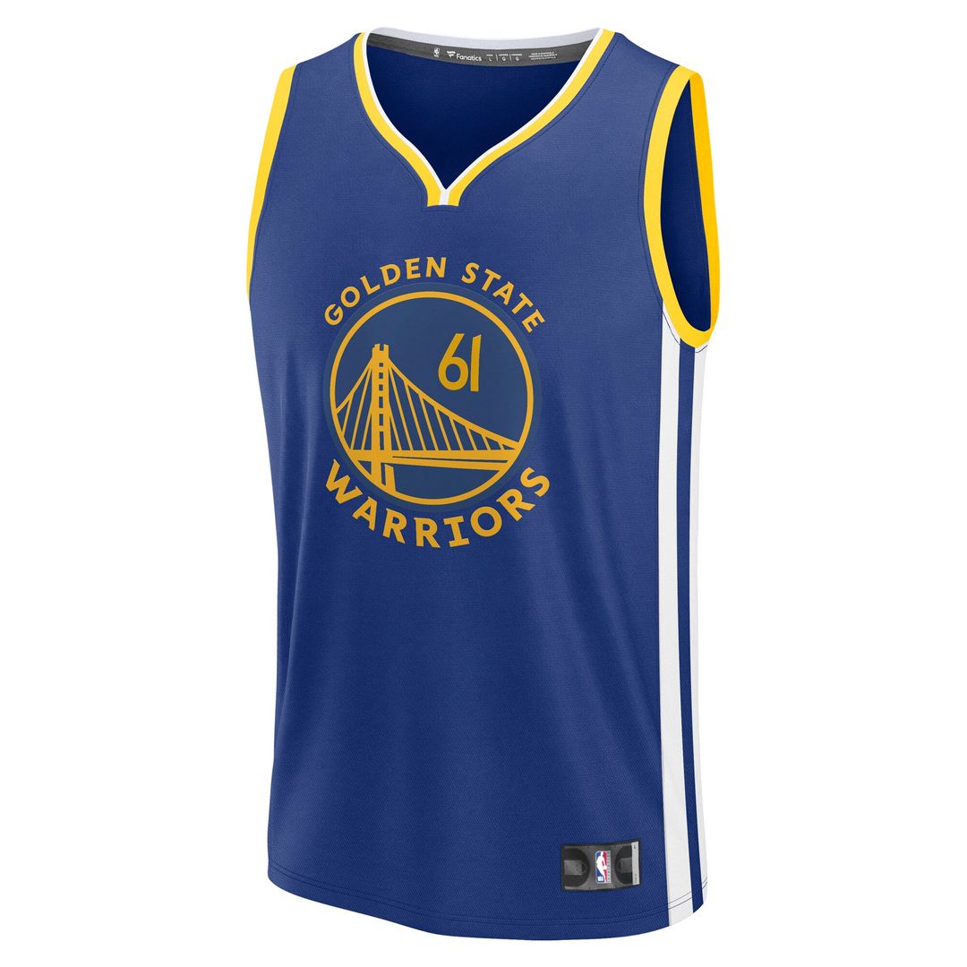 Pat Spencer Golden State Warriors Fanatics Fast Break Player Replica Jersey - Icon Edition - Royal