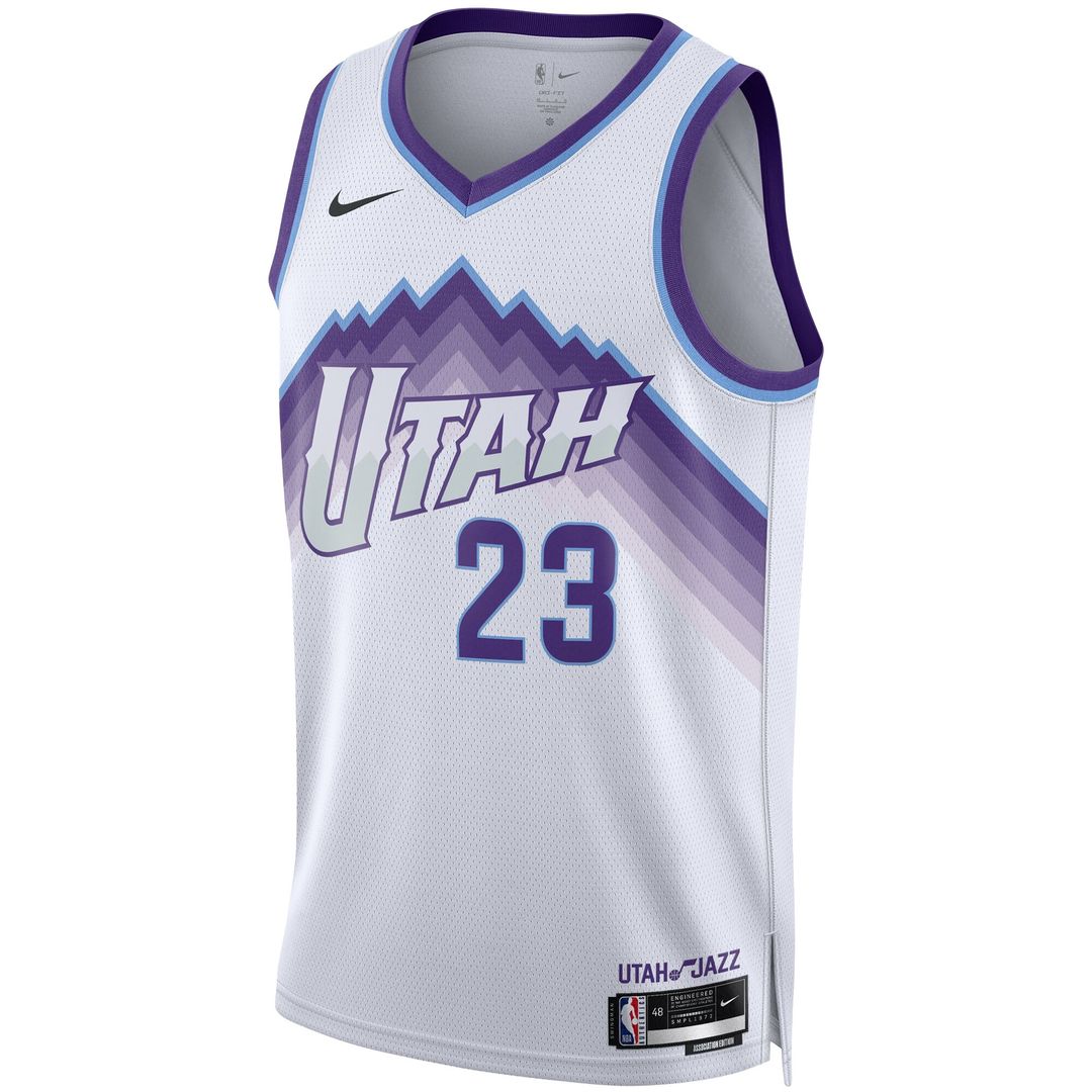 Lauri Markkanen Utah Jazz Nike Unisex Swingman Jersey - Association Edition - White