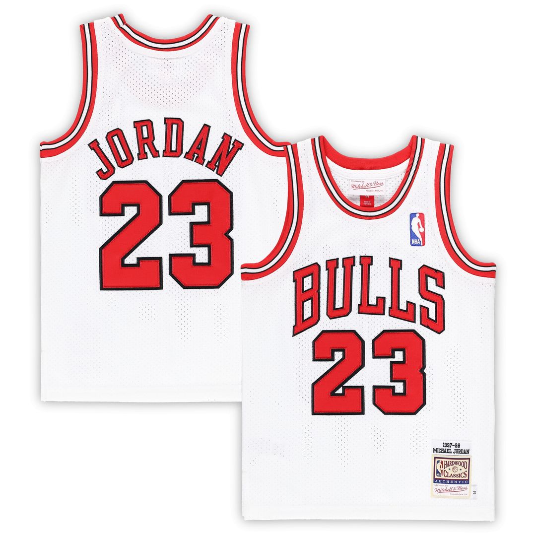 Michael Jordan Chicago Bulls Mitchell & Ness Preschool 1996/97 Hardwood Classics Authentic Jersey - Black