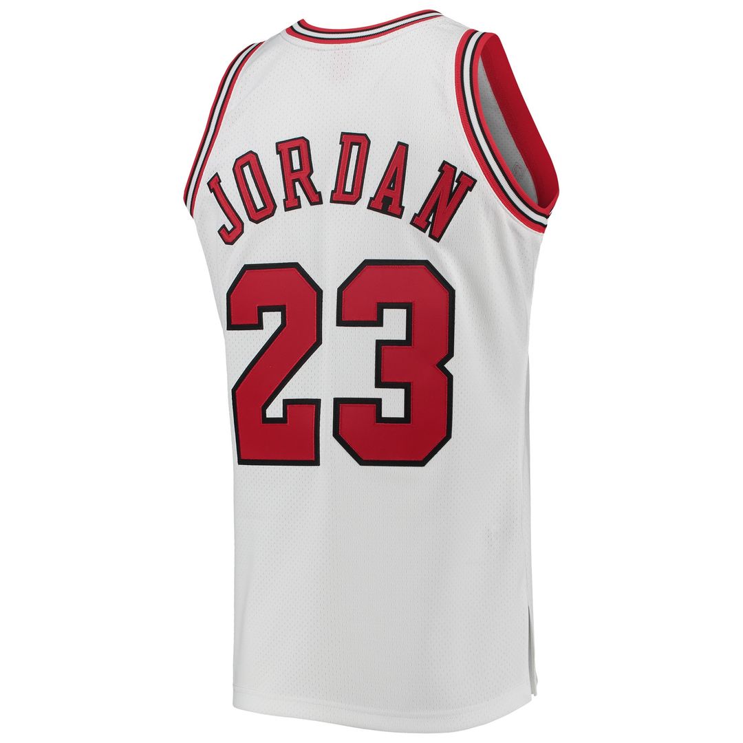 Michael Jordan Chicago Bulls Mitchell & Ness 1997 NBA All - Star Game Hardwood Classics Authentic Jersey - White